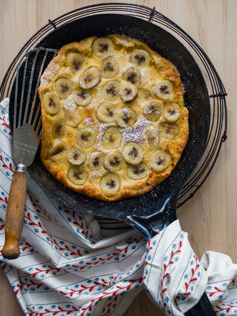 Skillet Banana Souffle