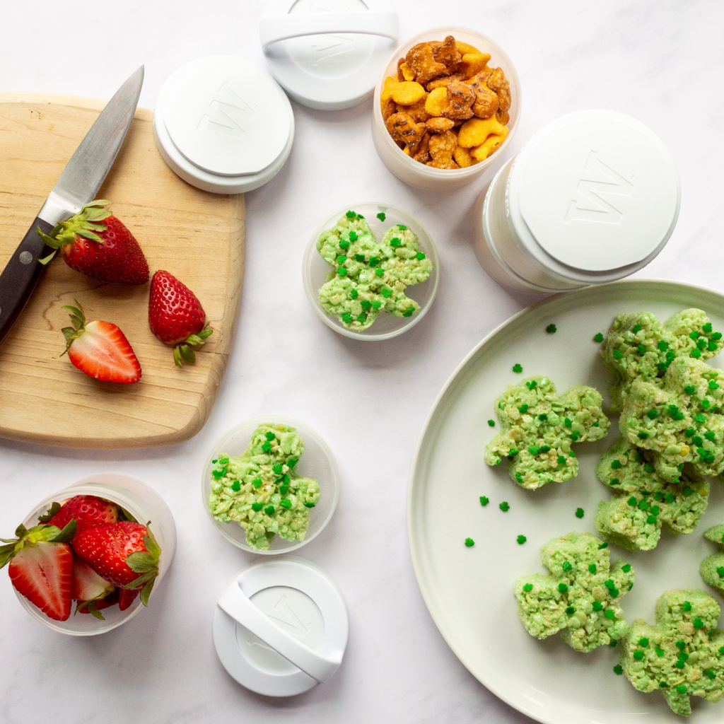 Shamrock Cereal Snacks