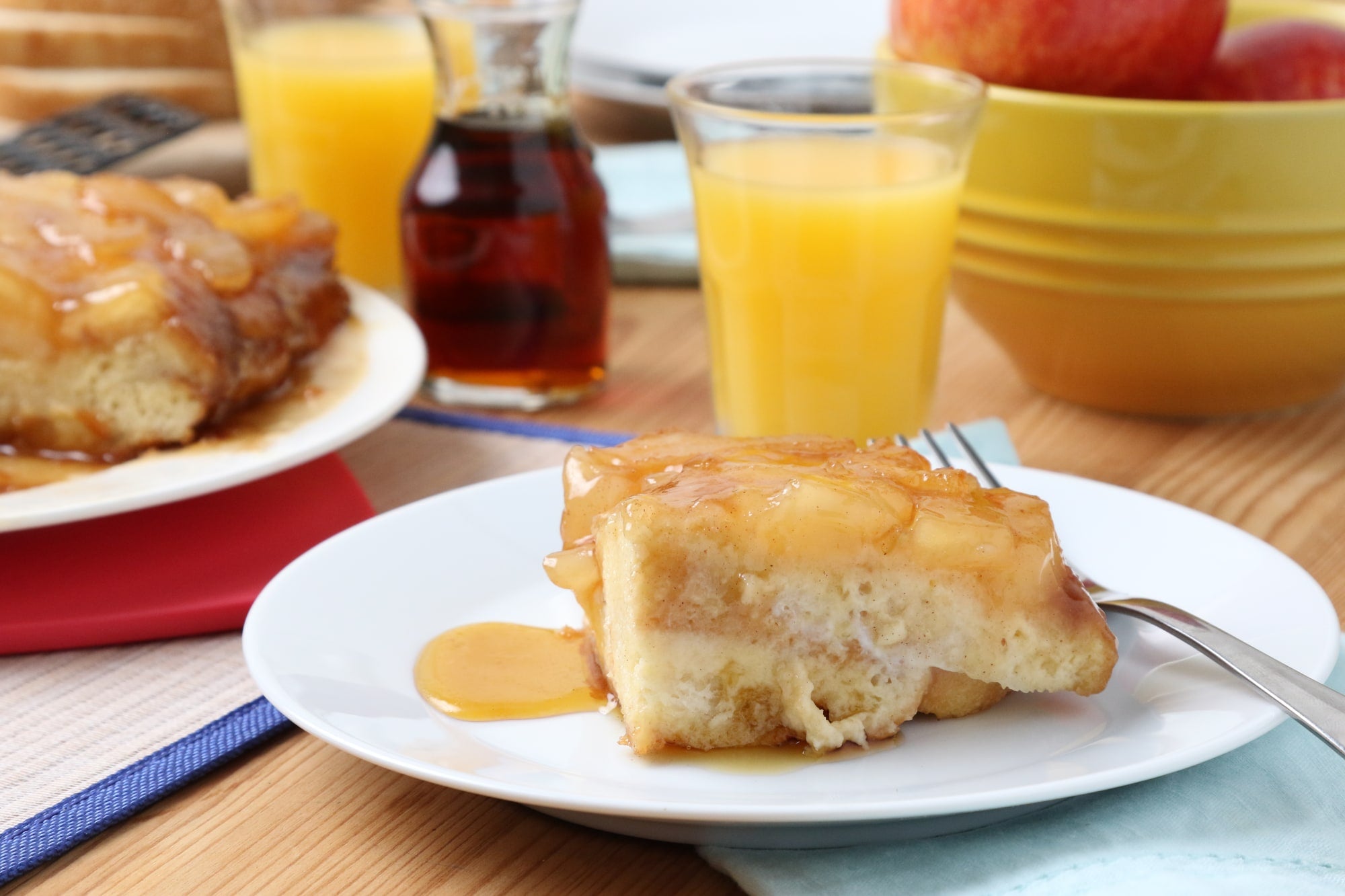 Overnight Apple Cinnamon French Toast