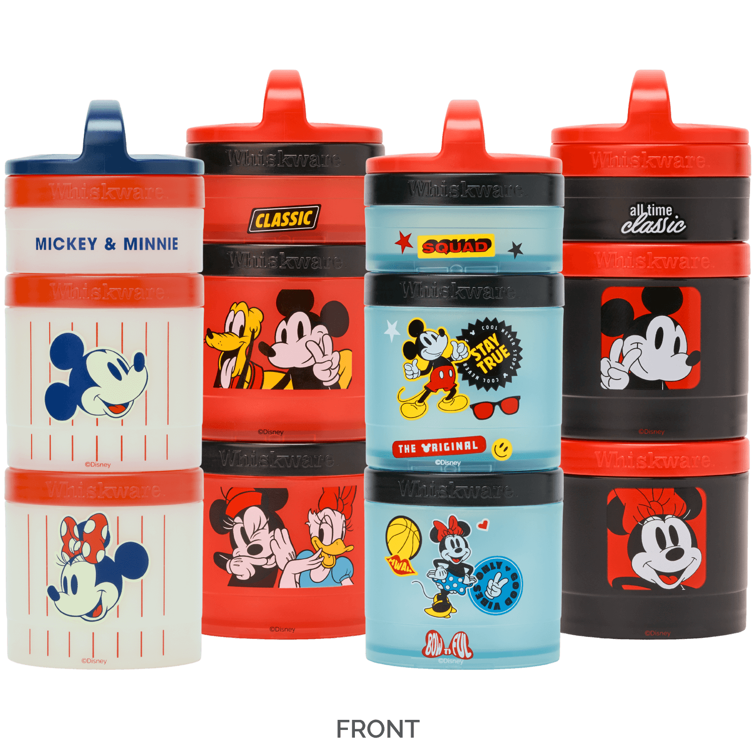 Tupperware Friendship Fountain Logo Mickey & Friends Ceramic Reusable