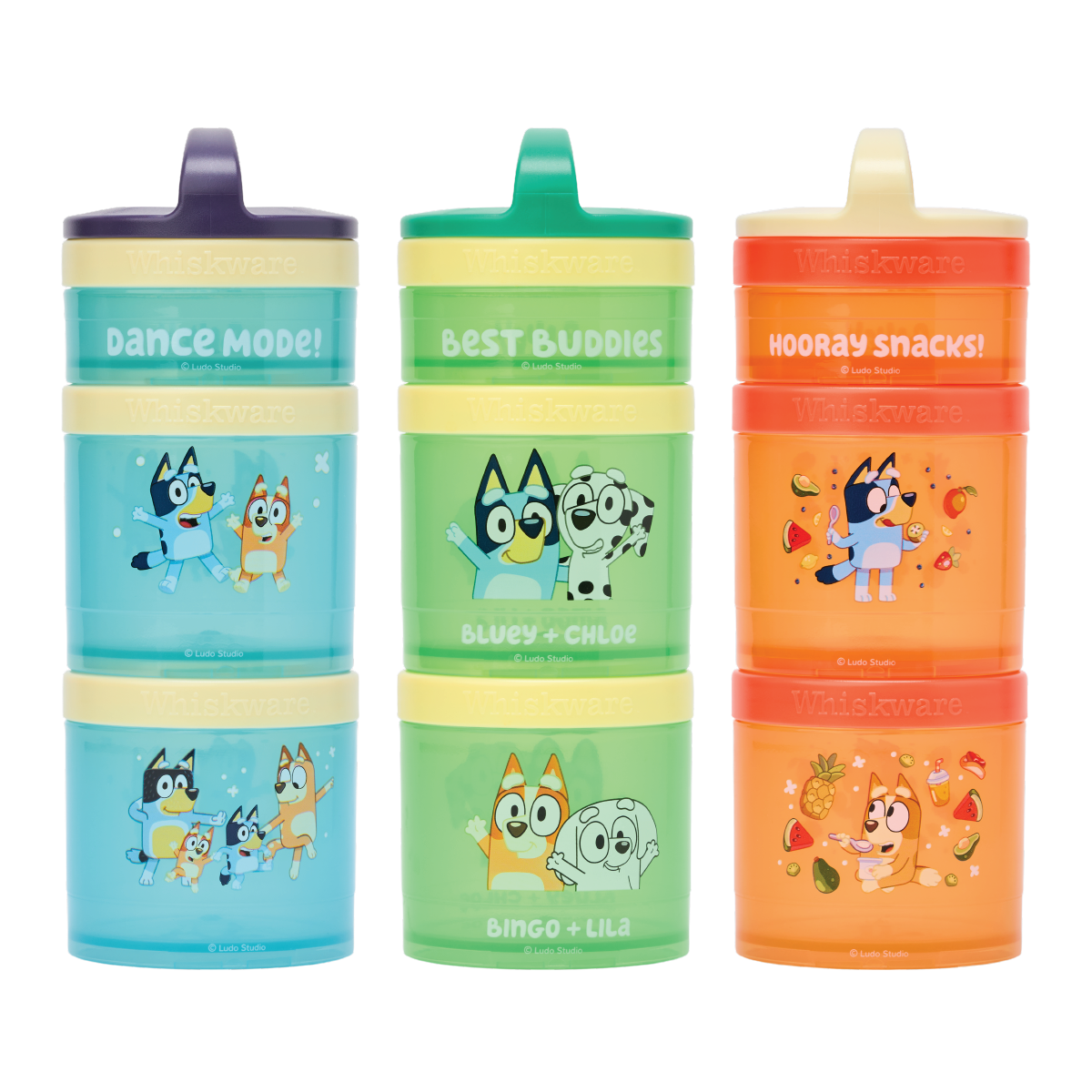 Bluey Snack Containers