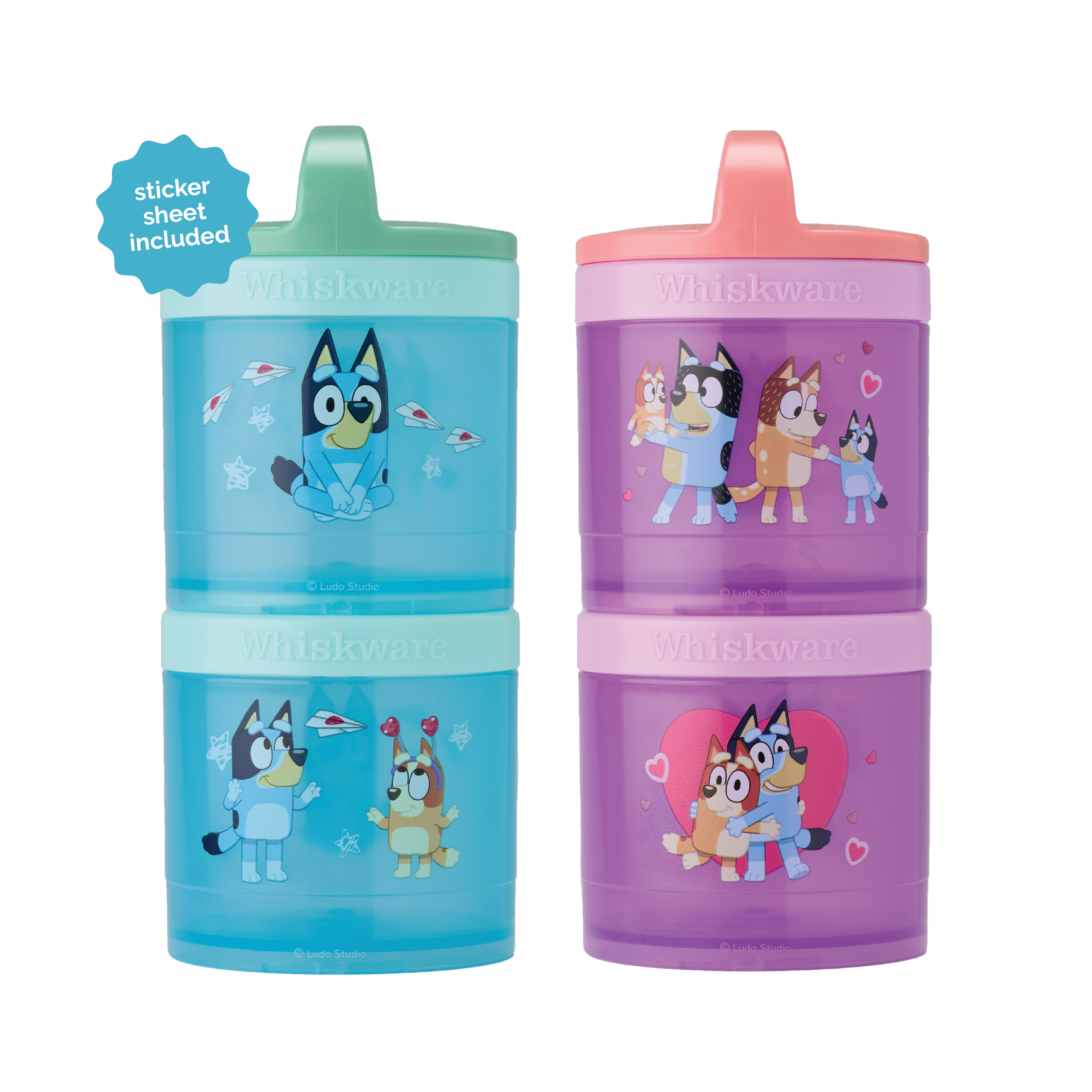 Bluey Snack Containers