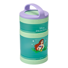 Ariel snack container at an angle.
