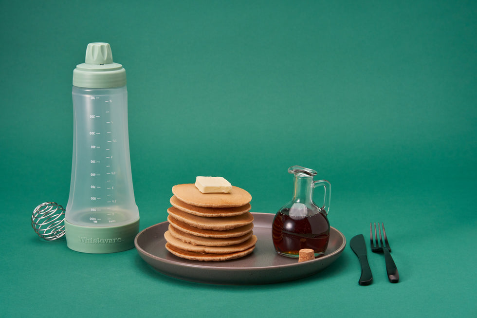 Pancake Batter Dispenser and Mixer Whiskware