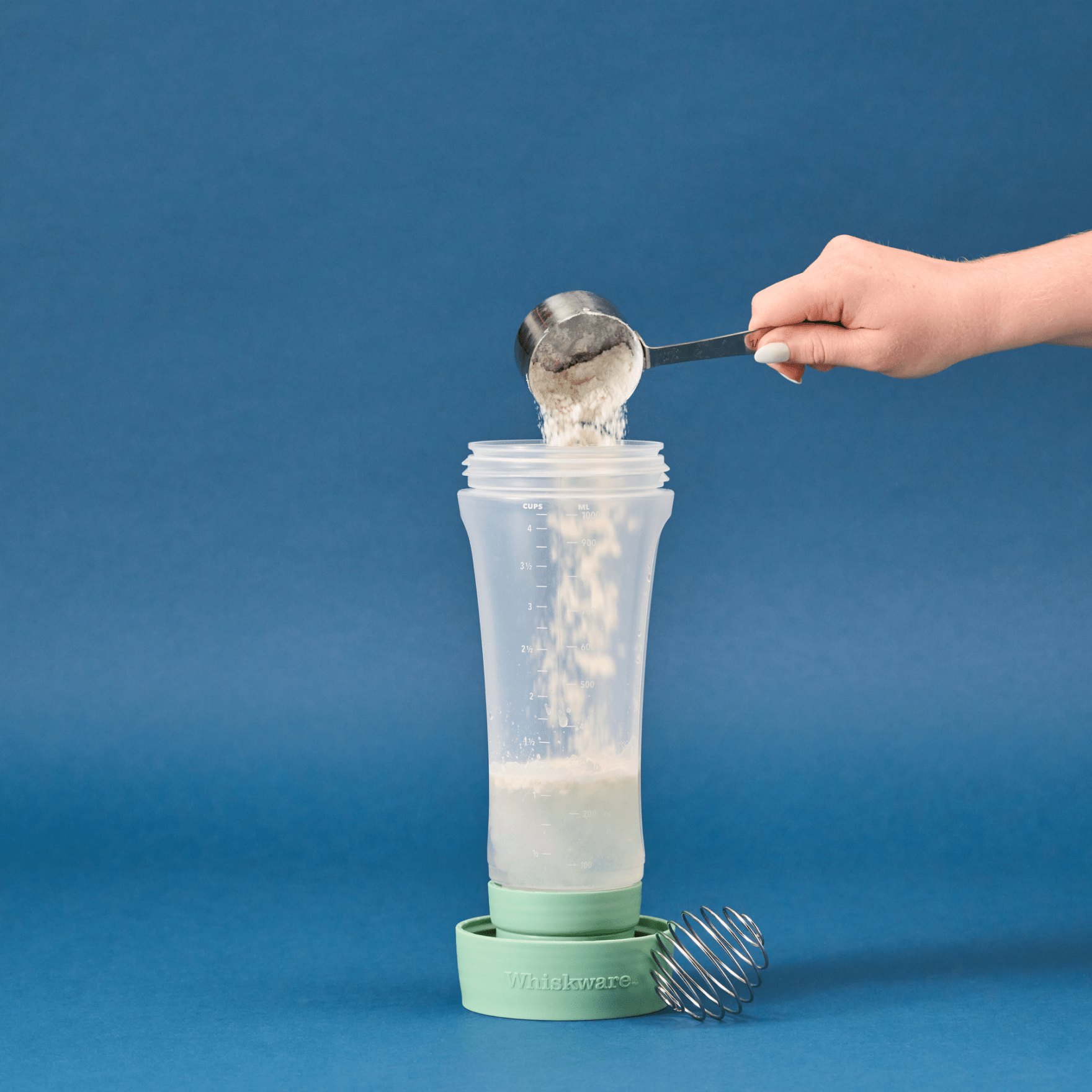 Pancake Batter Dispenser and Mixer Whiskware