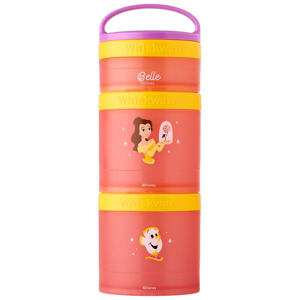 Whiskware Disney Princess Snack Containers Belle
