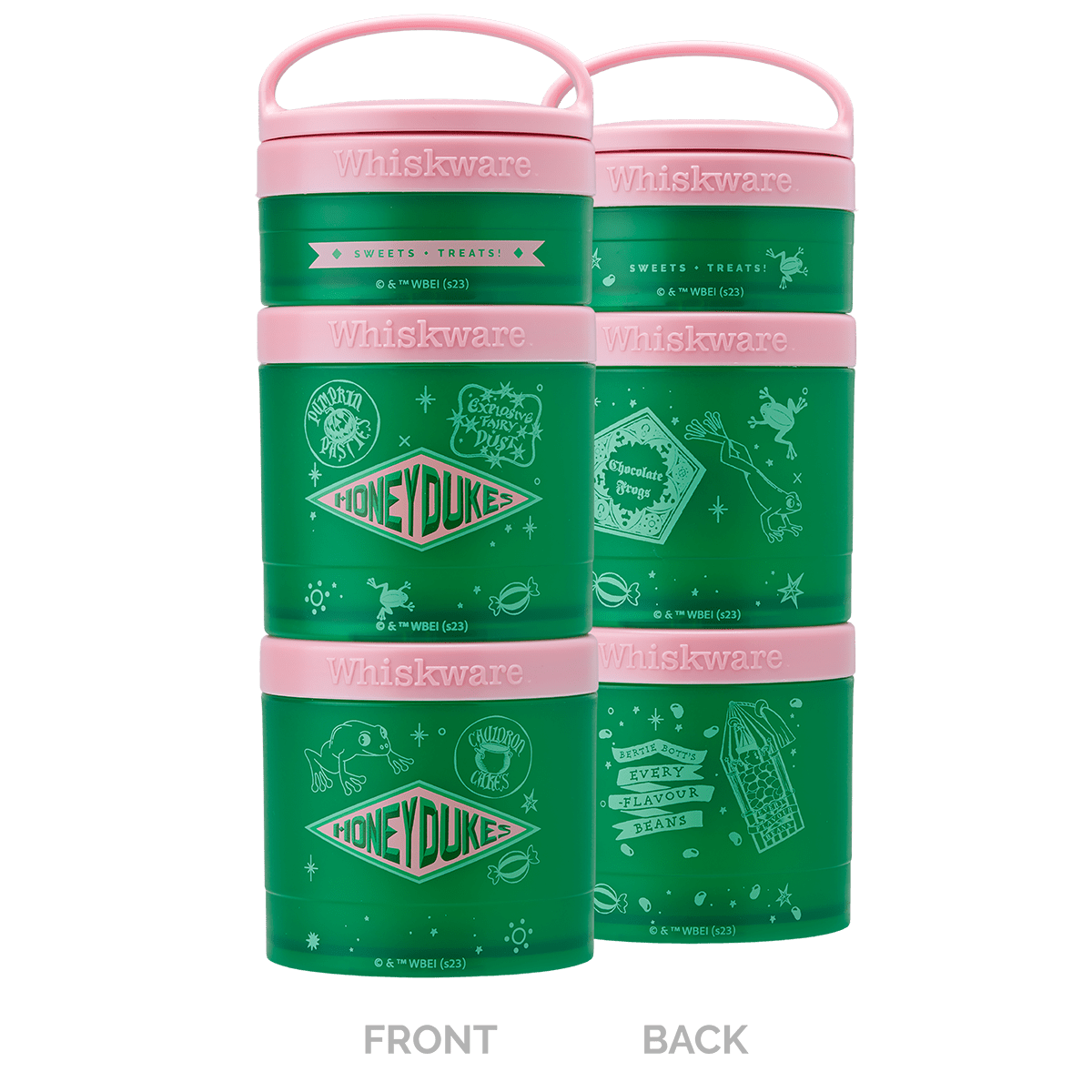 Whiskware Harry Potter Snack Containers Honeydukes